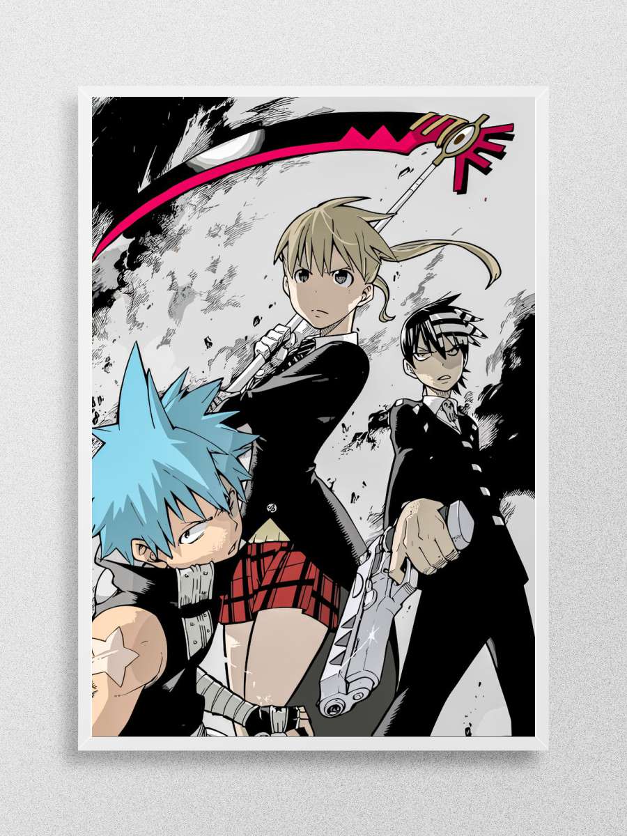 Soul Eater Anime Poster Çerçevesiz Yüksek Kalite Anime Duvar Poster