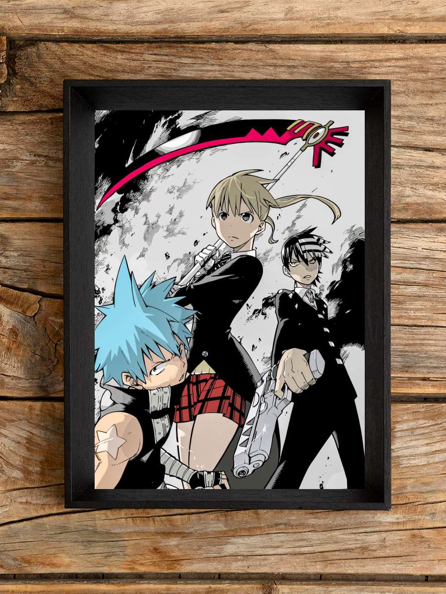 Soul Eater Anime Poster Çerçevesiz Yüksek Kalite Anime Duvar Poster