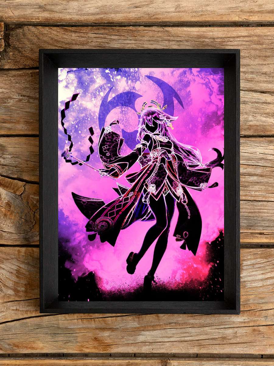 Soul of Divina Vulpes Anime Poster Çerçevesiz Yüksek Kalite Anime Duvar Poster