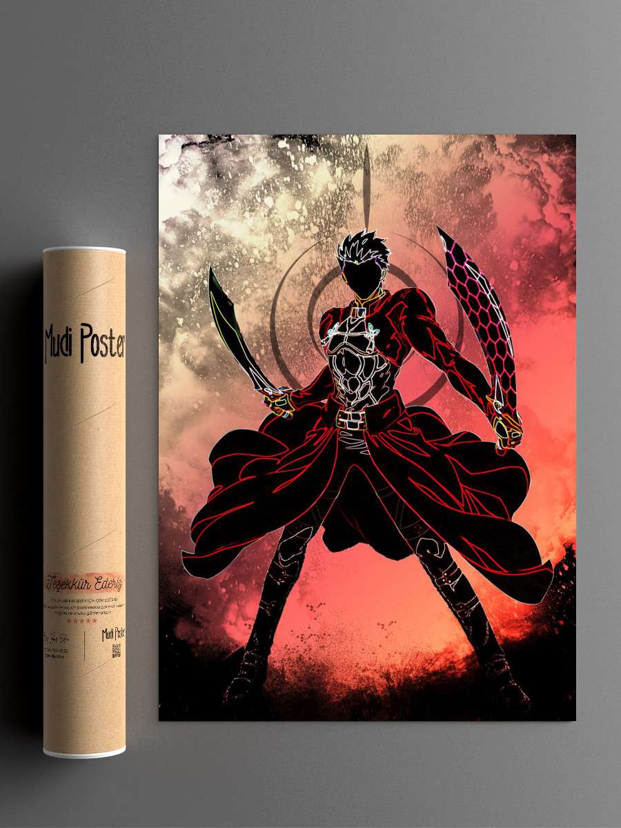 Soul of Faker Anime Poster Çerçevesiz Yüksek Kalite Anime Duvar Poster