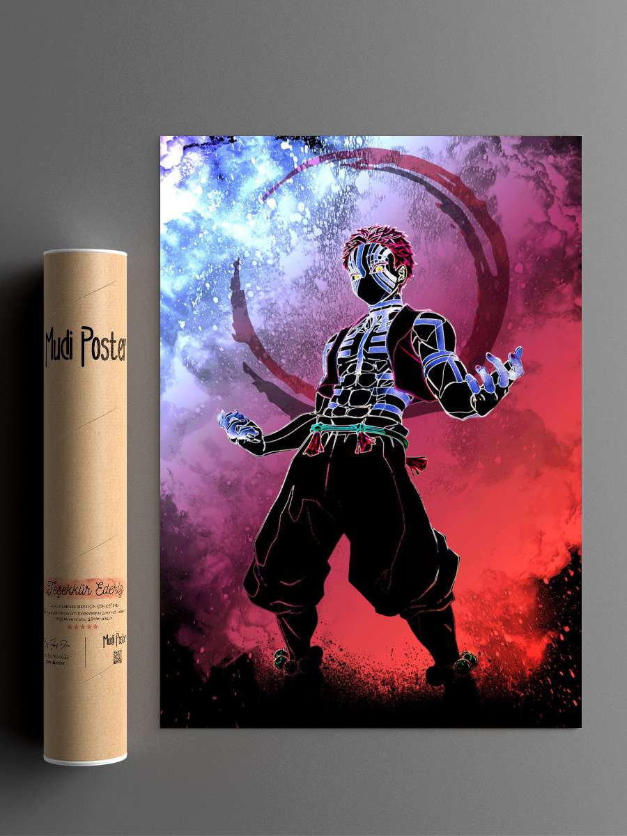Soul of Hakuji Anime Poster Çerçevesiz Yüksek Kalite Anime Duvar Poster