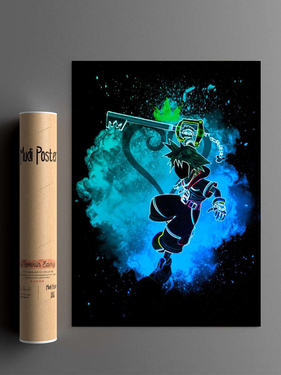 Soul of Heart Anime Poster Çerçevesiz Yüksek Kalite Anime Duvar Poster