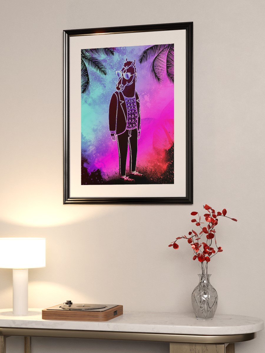Soul of Horseman Anime Poster Çerçevesiz Yüksek Kalite Anime Duvar Poster