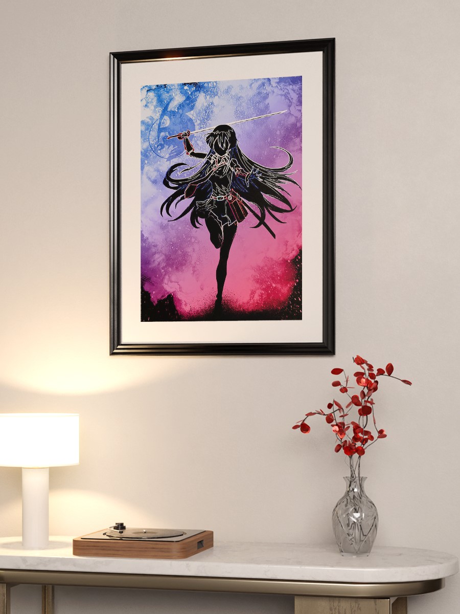 Soul of Murasame Anime Poster Çerçevesiz Yüksek Kalite Anime Duvar Poster