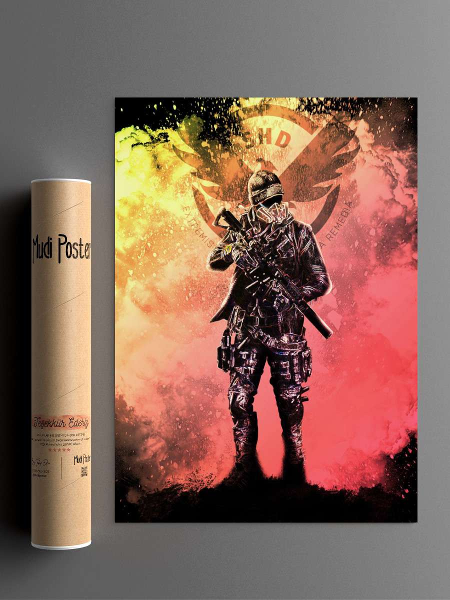 Soul of the Dark Zone Anime Poster Çerçevesiz Yüksek Kalite Anime Duvar Poster
