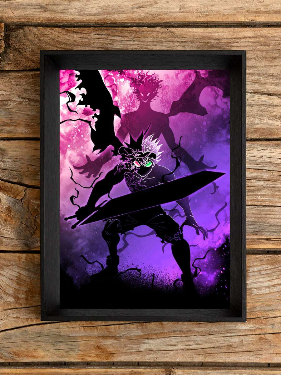 Soul of the Demon Knight Anime Poster Çerçevesiz Yüksek Kalite Anime Duvar Poster