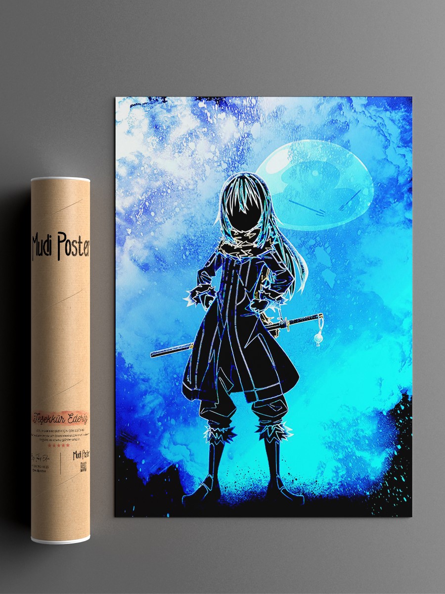 Soul of the Demon Slime Anime Poster Çerçevesiz Yüksek Kalite Anime Duvar Poster