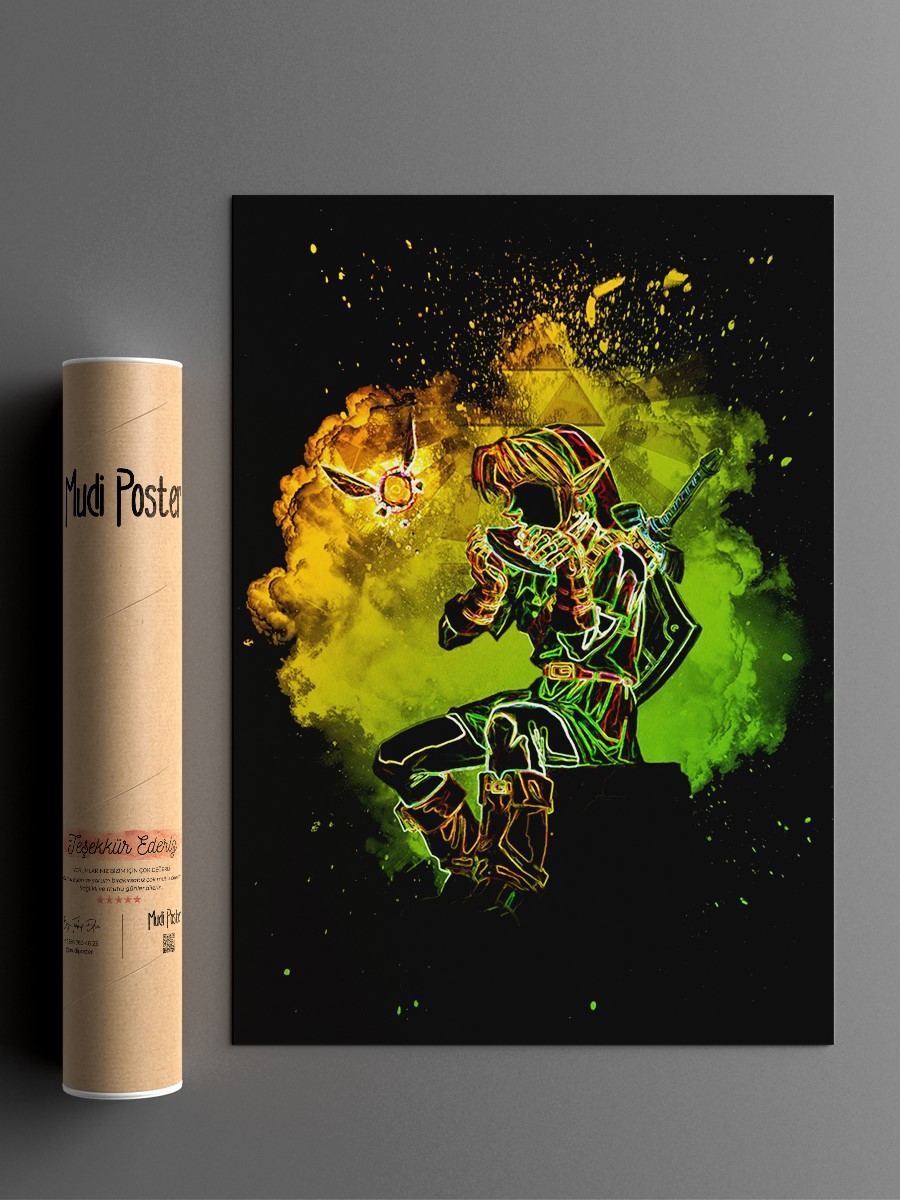 Soul of the Forest Anime Poster Çerçevesiz Yüksek Kalite Anime Duvar Poster