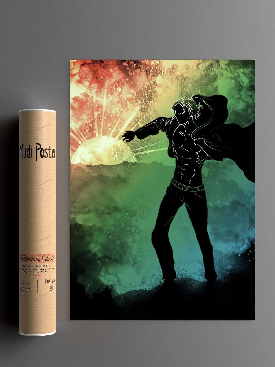 Soul of the Founder Anime Poster Çerçevesiz Yüksek Kalite Anime Duvar Poster