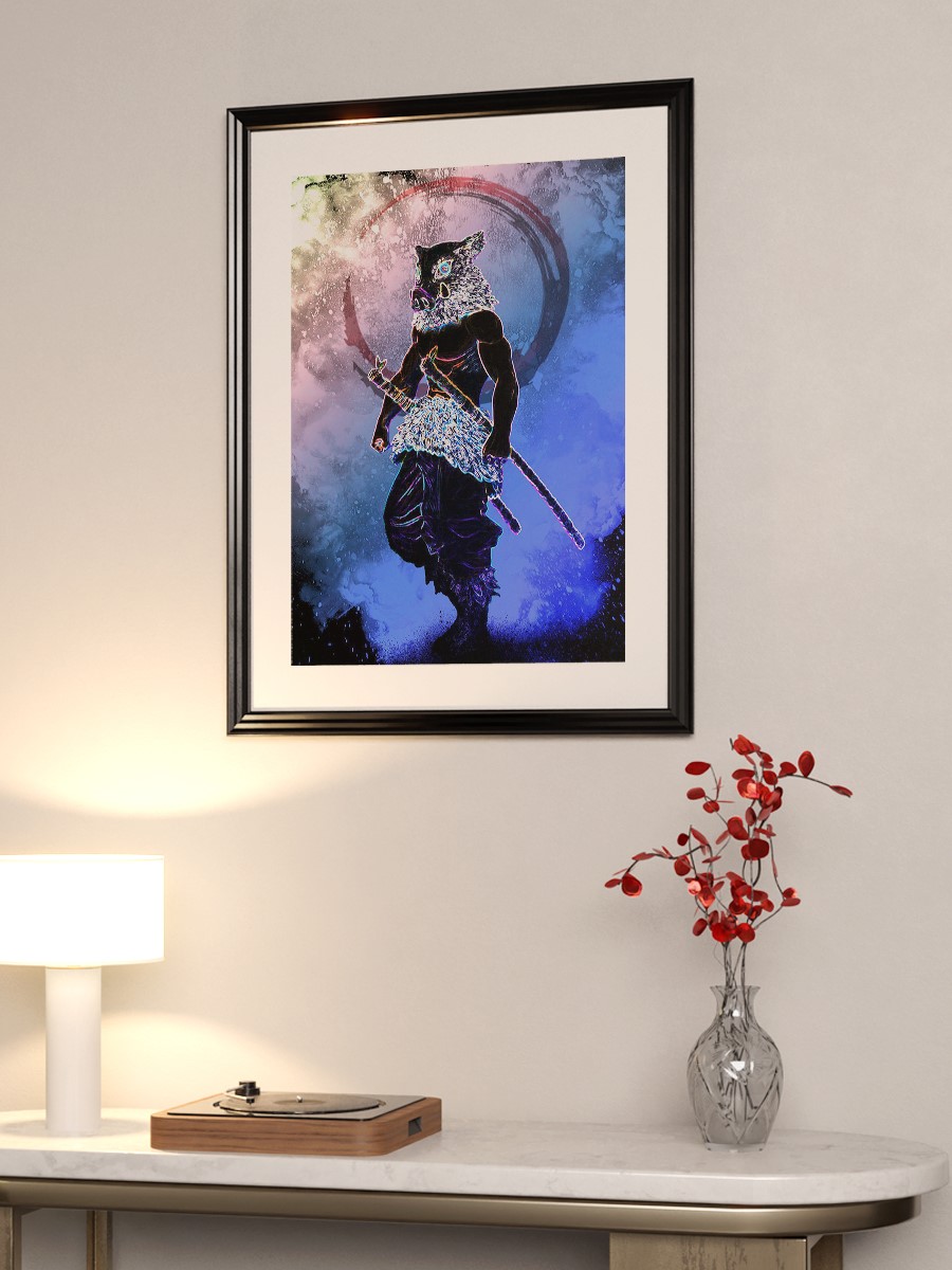 Soul of the Masked Hunter Anime Poster Çerçevesiz Yüksek Kalite Anime Duvar Poster