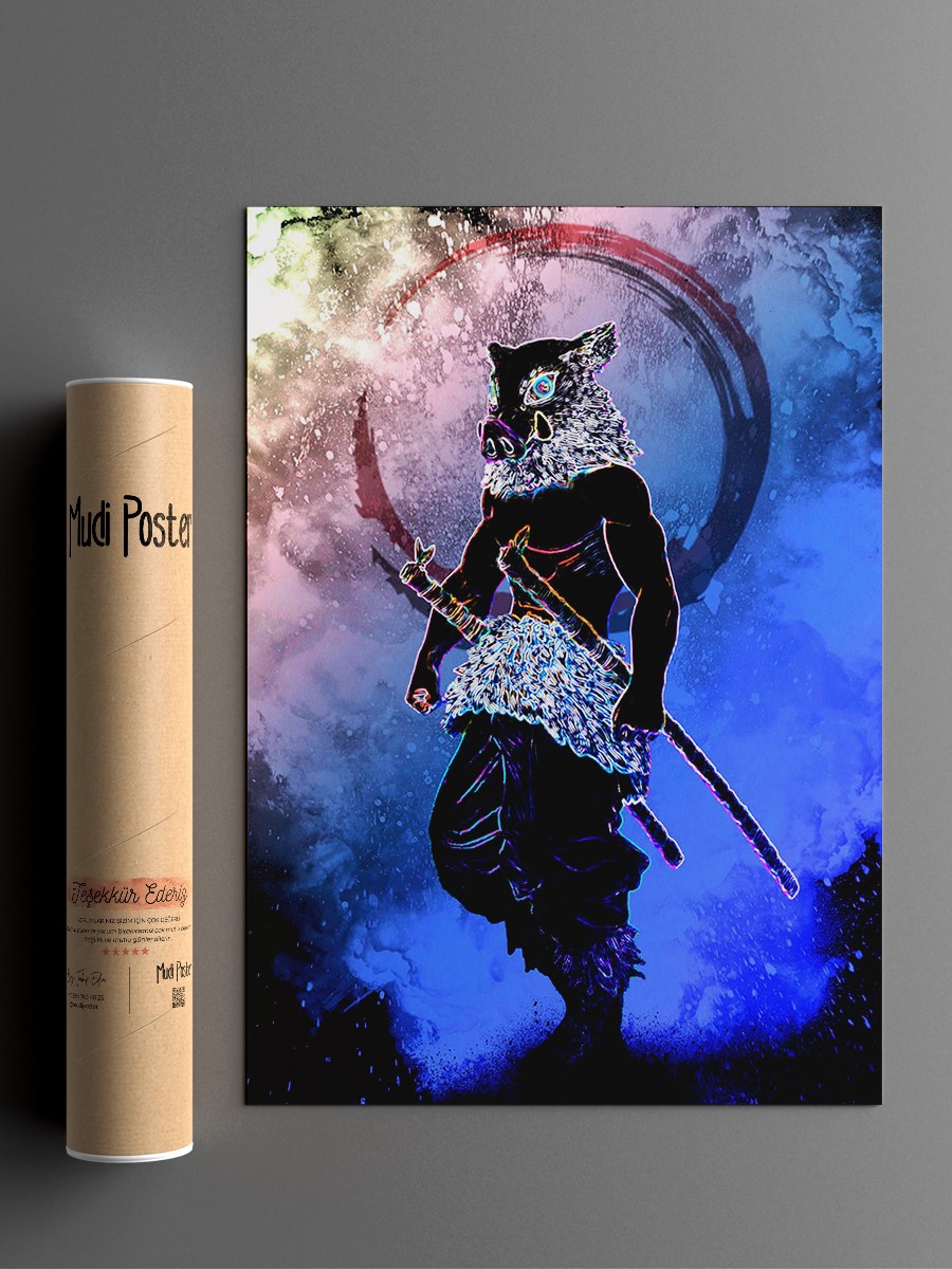 Soul of the Masked Hunter Anime Poster Çerçevesiz Yüksek Kalite Anime Duvar Poster