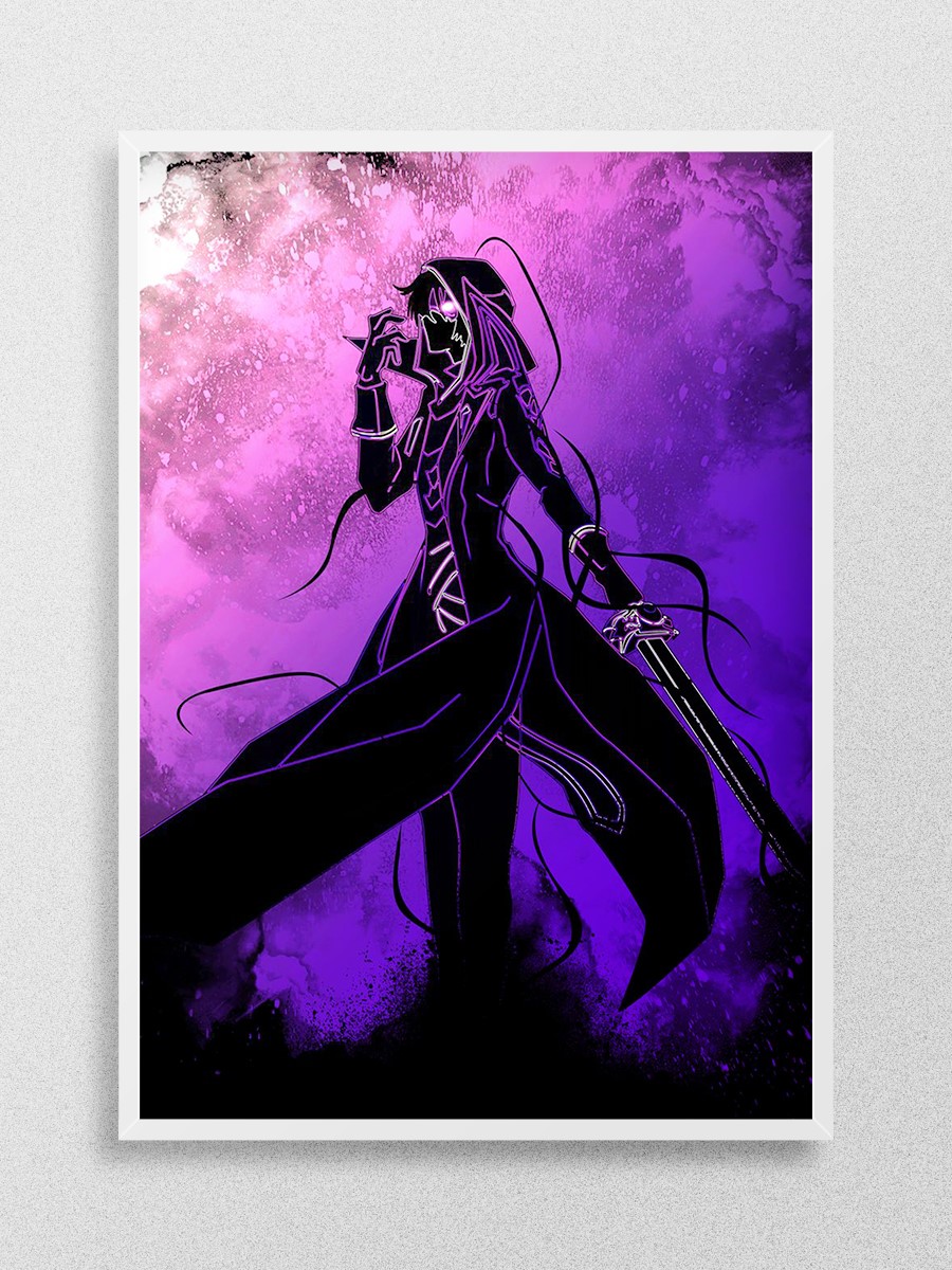 Soul of the Shadow Anime Poster Çerçevesiz Yüksek Kalite Anime Duvar Poster