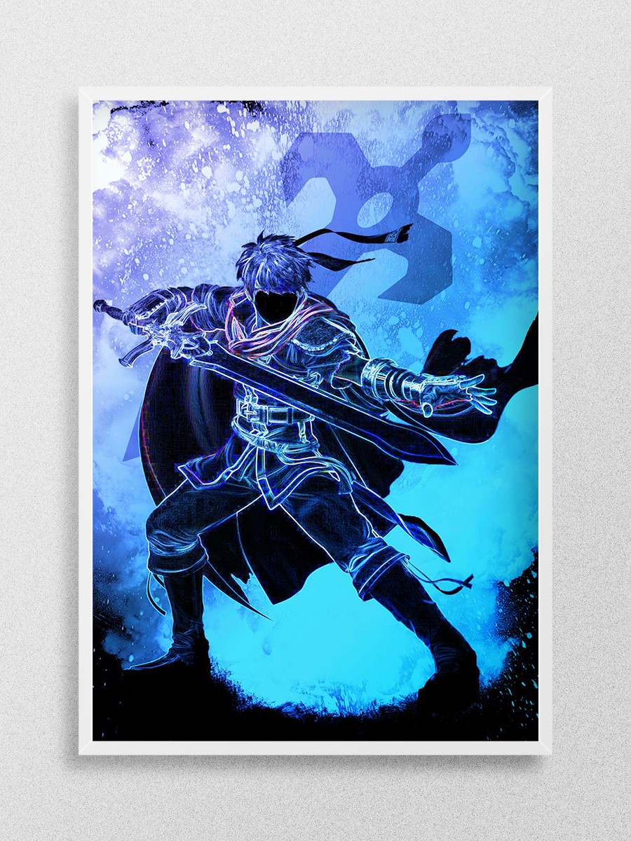 Soul of the Sword Anime Poster Çerçevesiz Yüksek Kalite Anime Duvar Poster