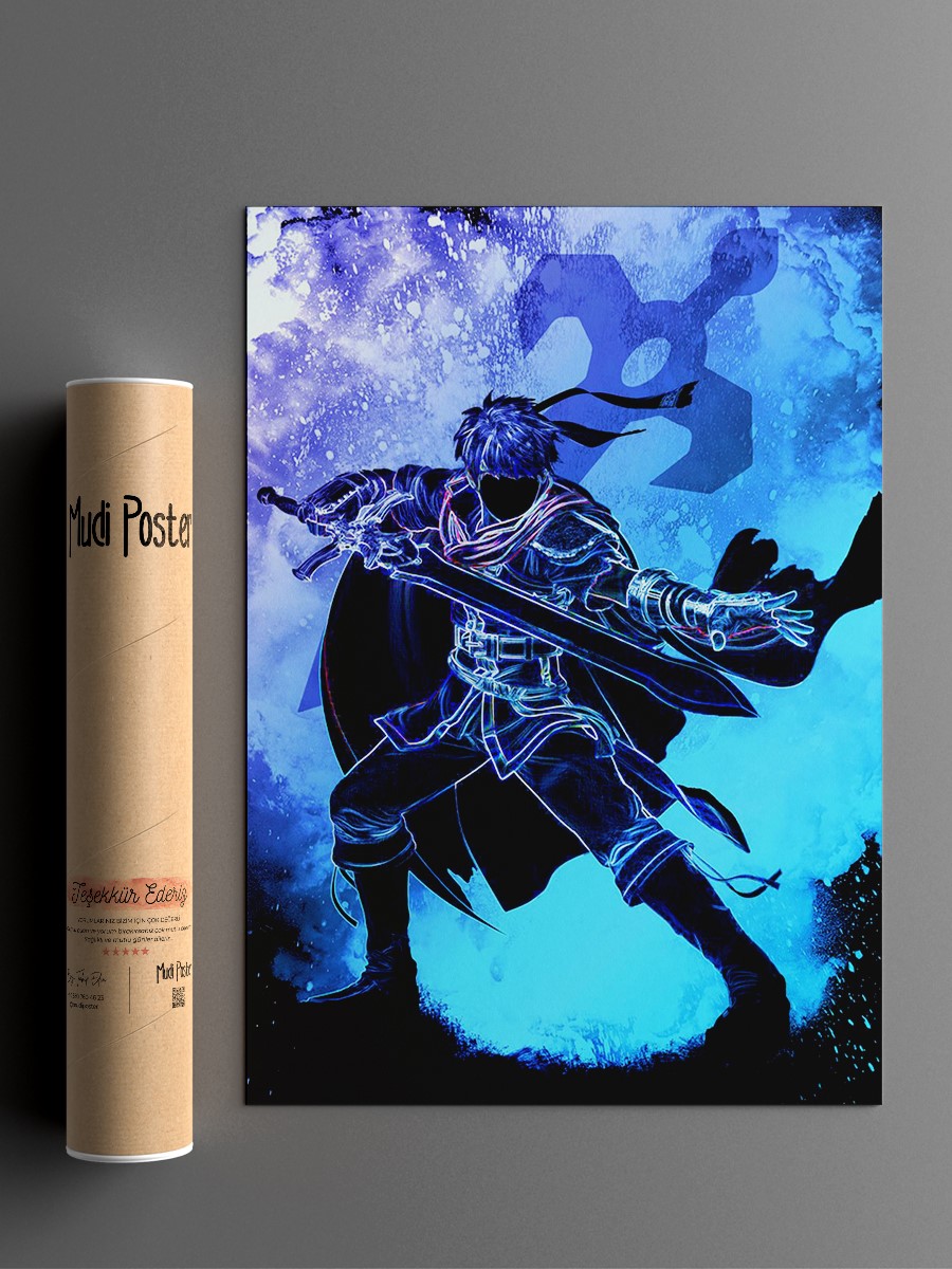 Soul of the Sword Anime Poster Çerçevesiz Yüksek Kalite Anime Duvar Poster