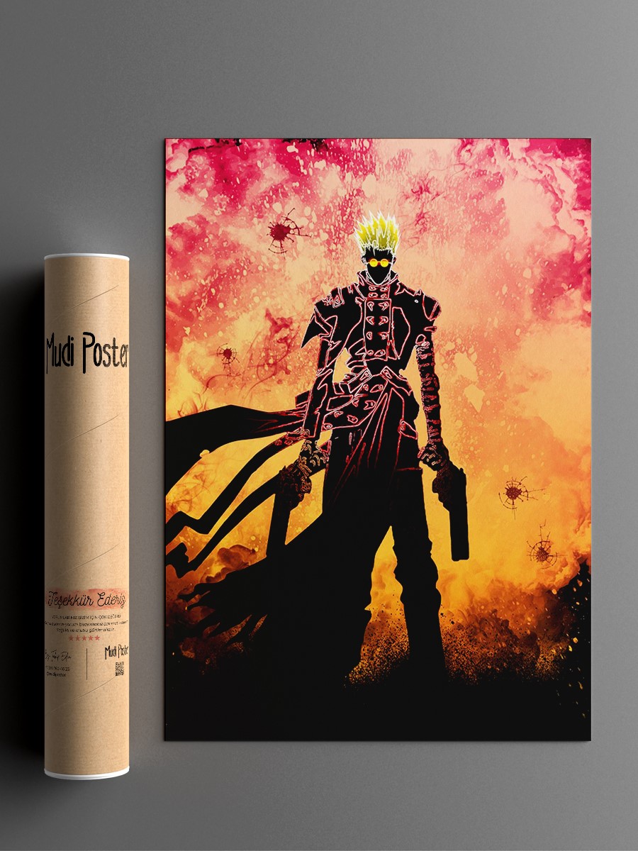 Soul of the Typhoon Anime Poster Çerçevesiz Yüksek Kalite Anime Duvar Poster
