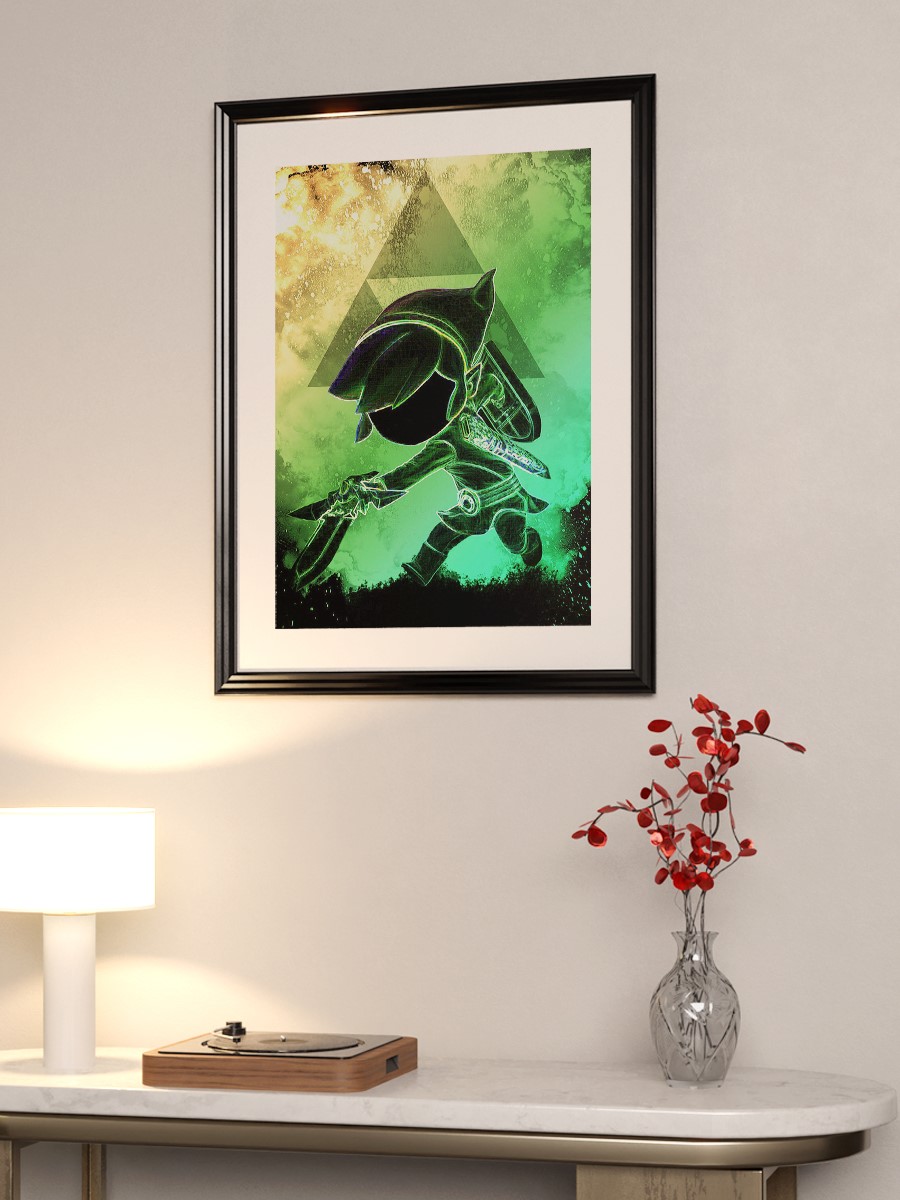 Soul of Wind Anime Poster Çerçevesiz Yüksek Kalite Anime Duvar Poster