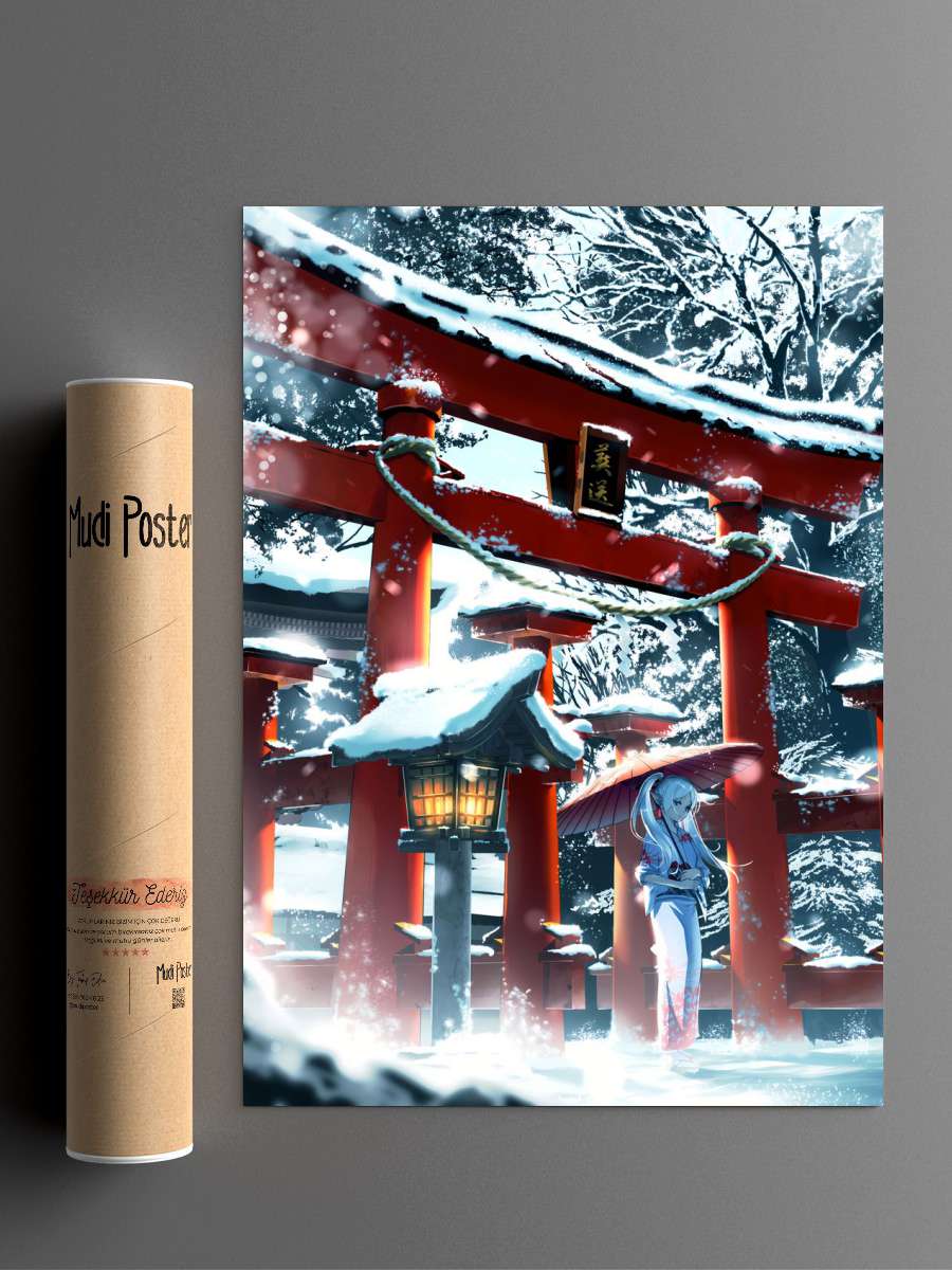 Sousou no Frieren Anime Anime Poster Çerçevesiz Yüksek Kalite Anime Duvar Poster