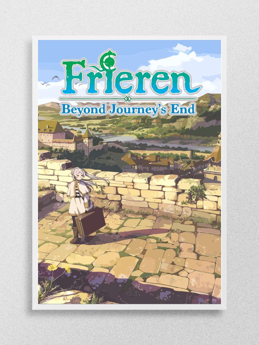 Sousou no Frieren Anime Poster Çerçevesiz Yüksek Kalite Anime Duvar Poster