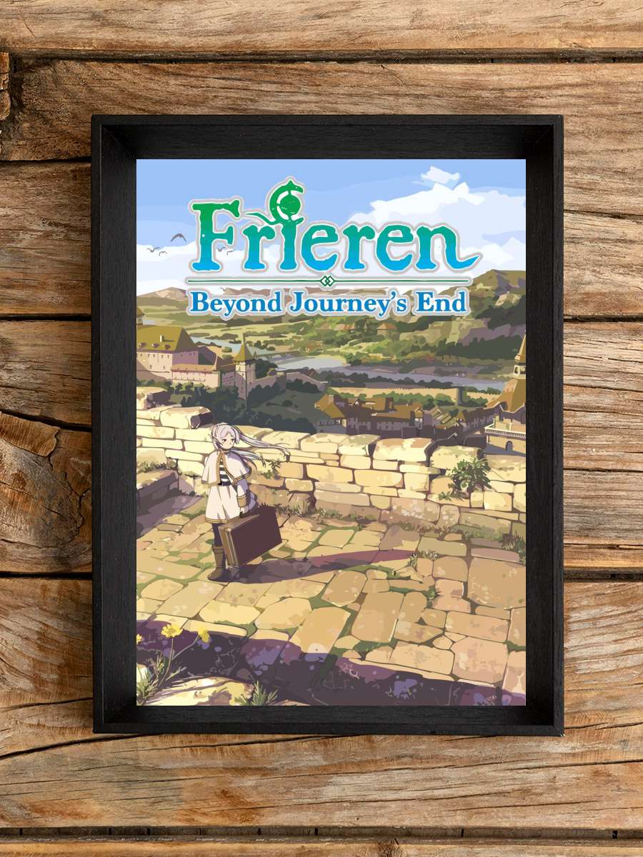 Sousou no Frieren Anime Poster Çerçevesiz Yüksek Kalite Anime Duvar Poster