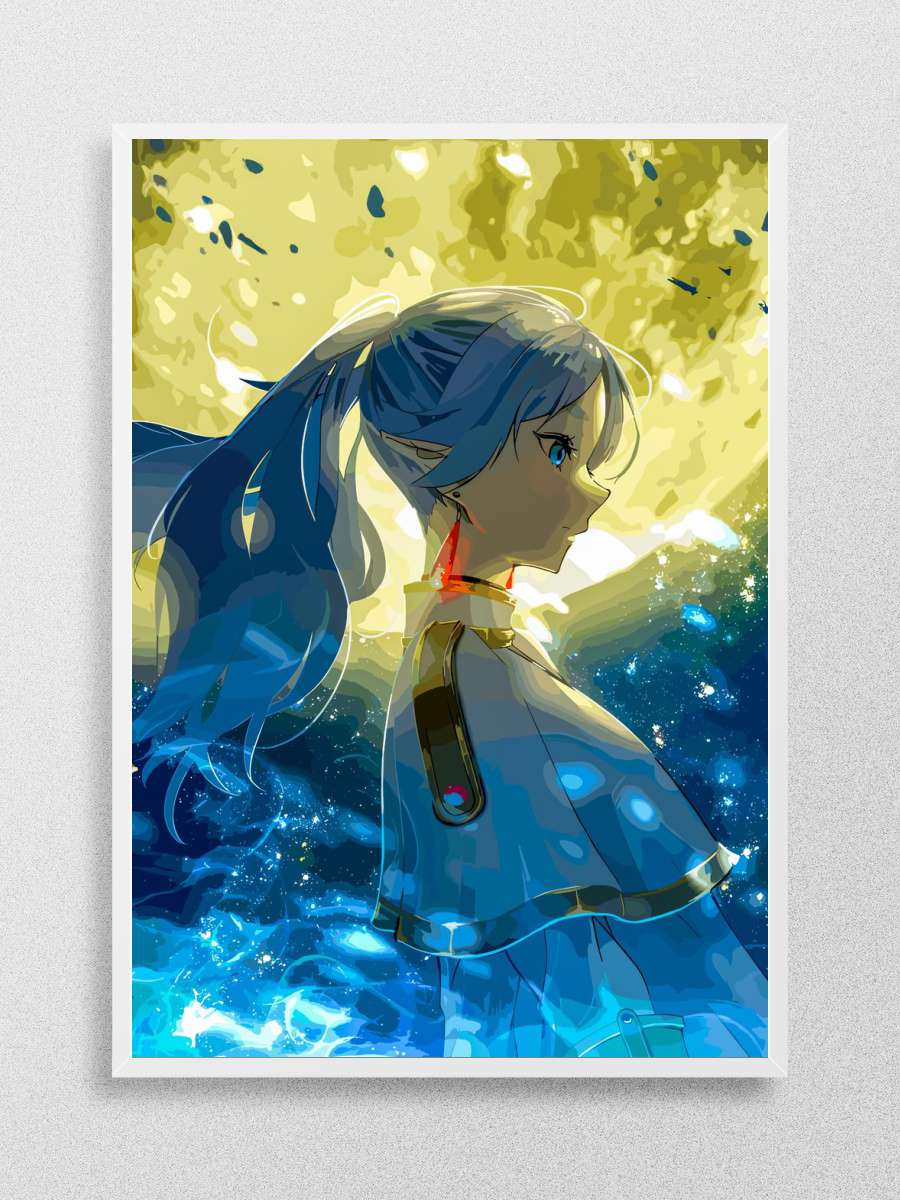 Sousou No Frieren Anime Poster Çerçevesiz Yüksek Kalite Anime Duvar Poster