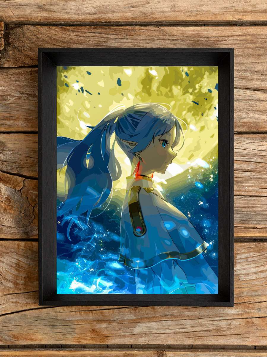 Sousou No Frieren Anime Poster Çerçevesiz Yüksek Kalite Anime Duvar Poster