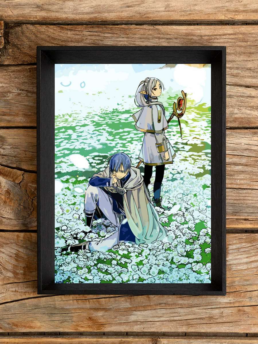 Sousou no Frieren Anime Poster Çerçevesiz Yüksek Kalite Anime Duvar Poster