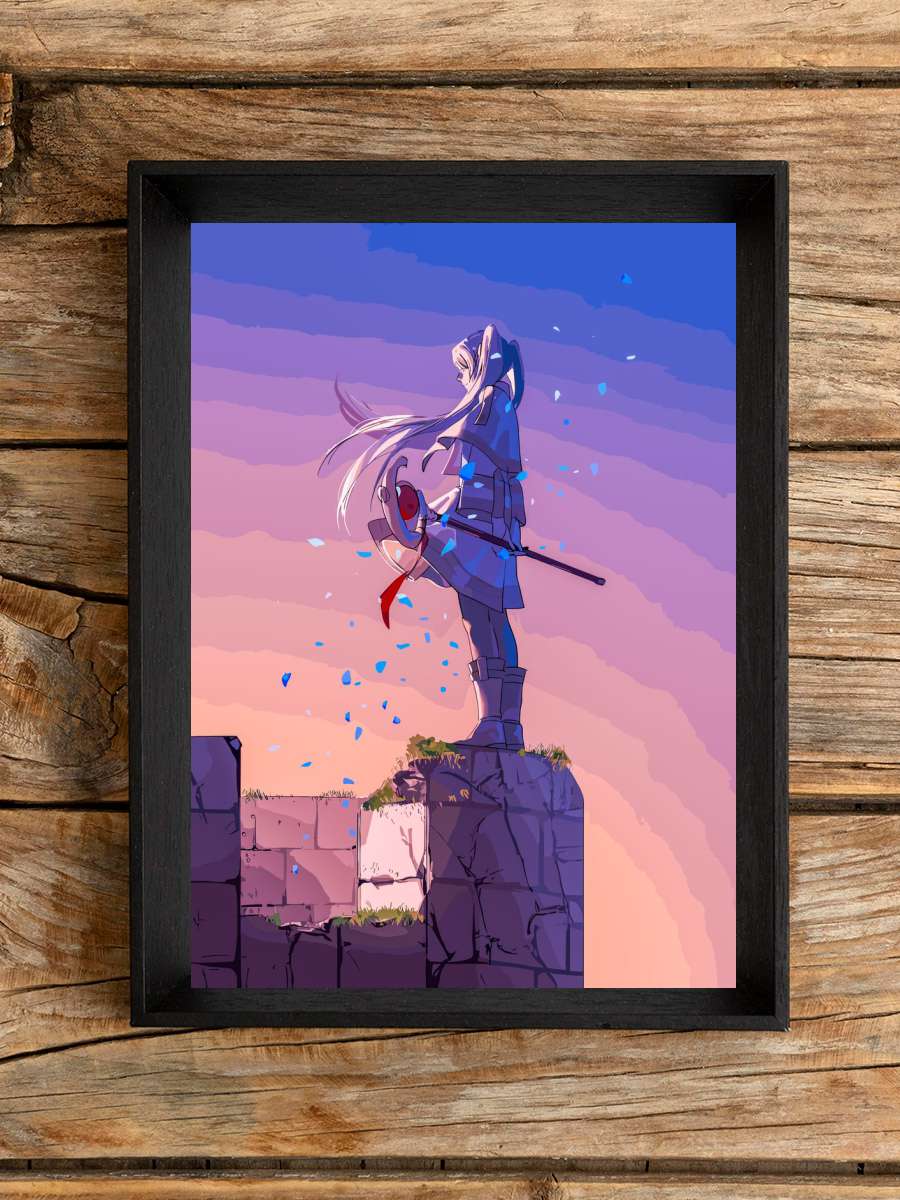 Sousou No Frieren Anime Poster Çerçevesiz Yüksek Kalite Anime Duvar Poster