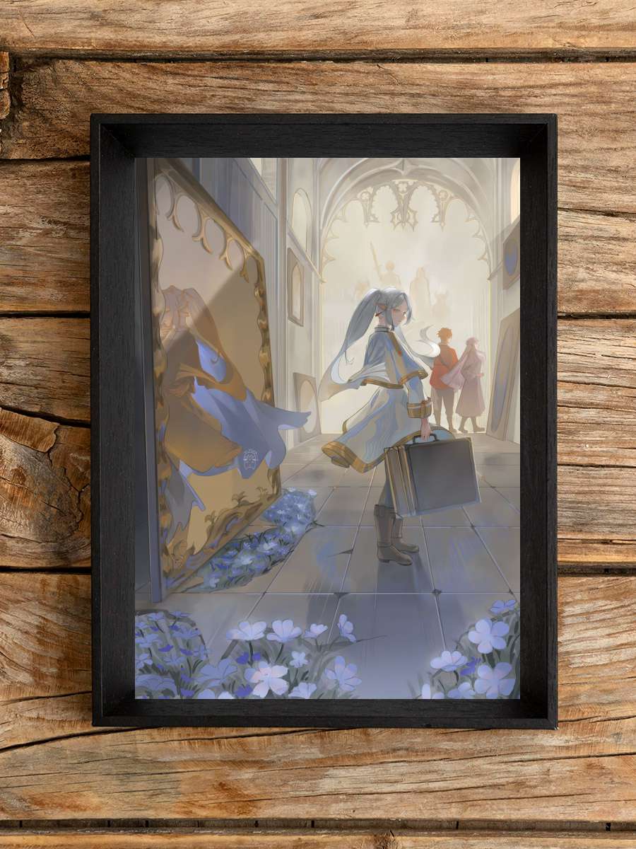 Sousou No Frieren Series Anime Poster Çerçevesiz Yüksek Kalite Anime Duvar Poster