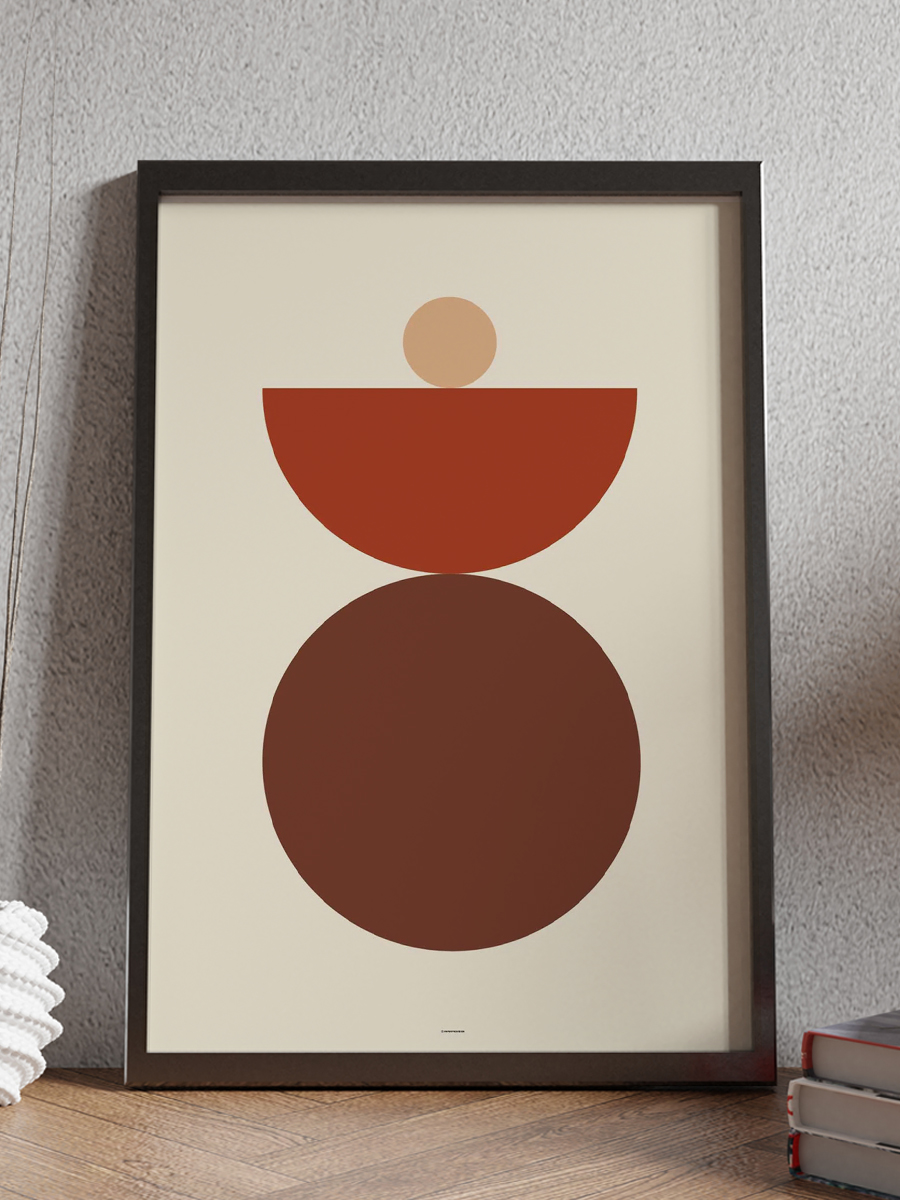 Soyut Abstract Poster Geometrik Duvar Tablosu Çerçevesiz Poster Salon, Mutfak Ve Ofis Duvar Dekoru