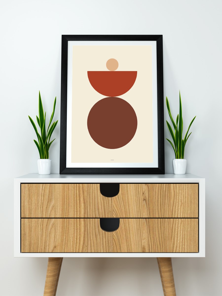 Soyut Abstract Poster Geometrik Duvar Tablosu Çerçevesiz Poster Salon, Mutfak Ve Ofis Duvar Dekoru