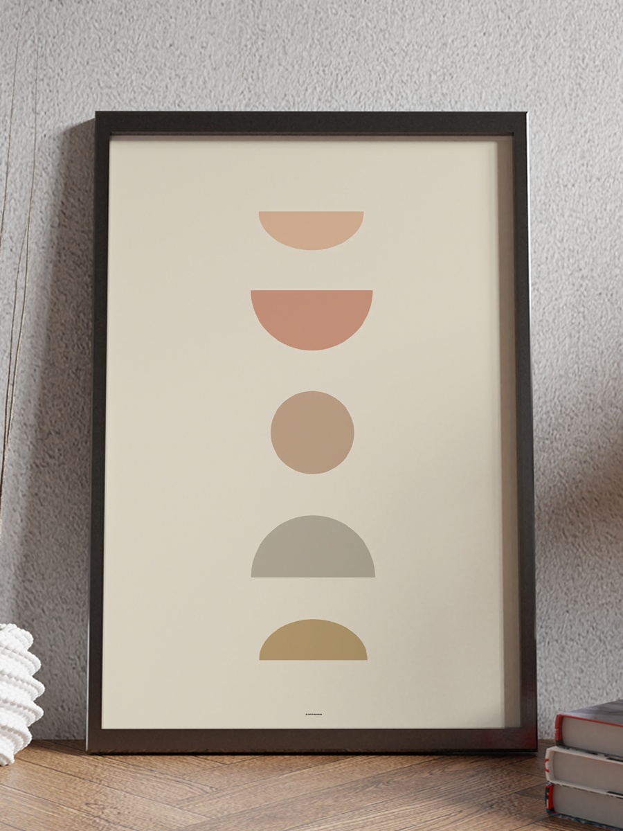 Soyut Abstract Poster Geometrik Duvar Tablosu Çerçevesiz Poster Salon, Mutfak Ve Ofis Duvar Dekoru