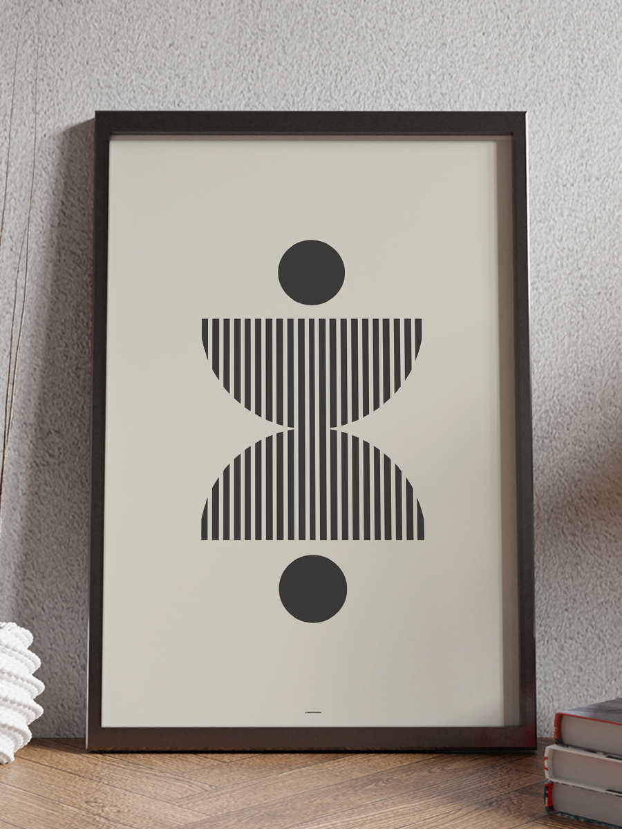 Soyut Abstract Poster Geometrik Duvar Tablosu Çerçevesiz Poster Salon, Mutfak Ve Ofis Duvar Dekoru