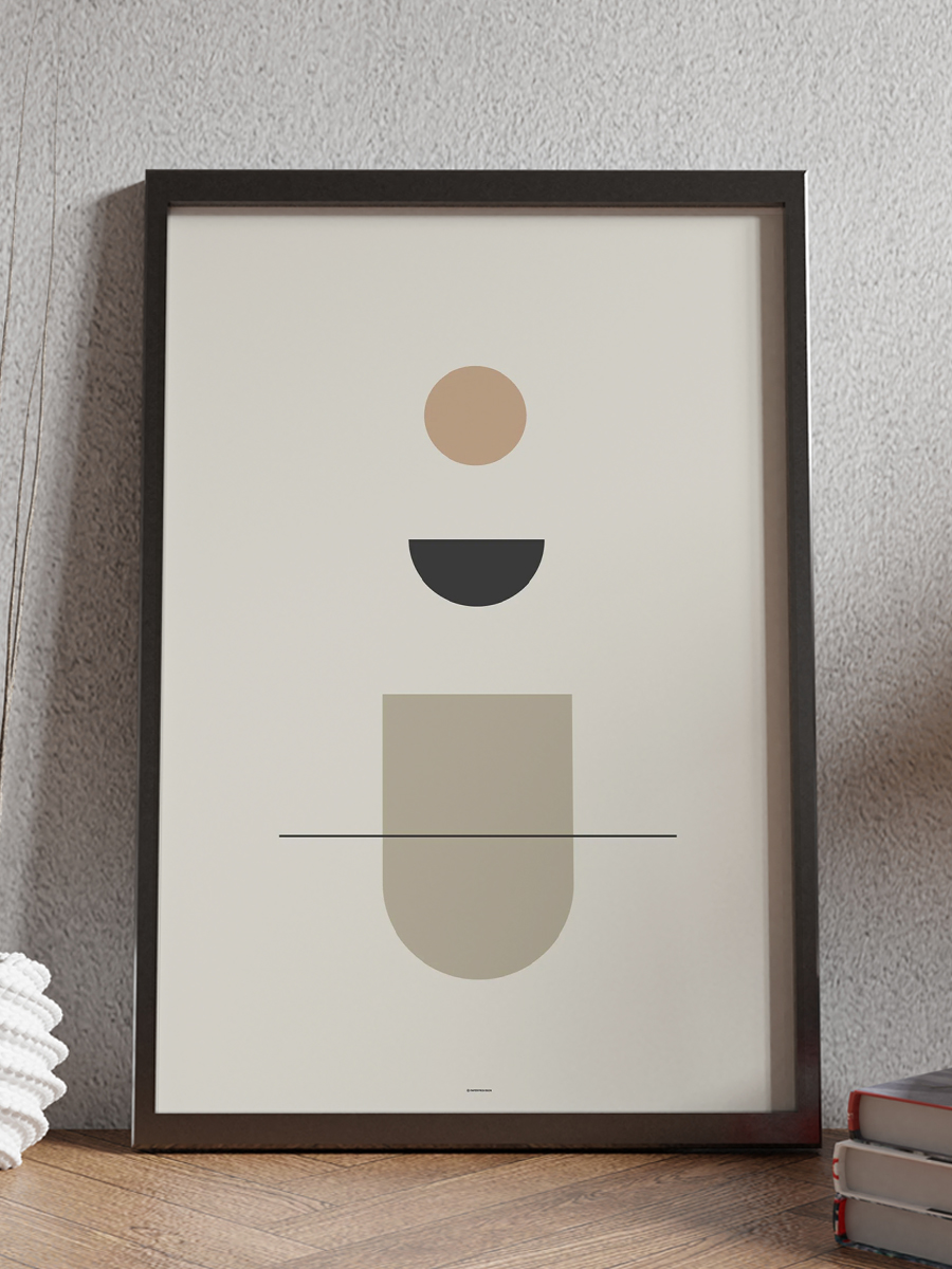 Soyut Abstract Poster Geometrik Duvar Tablosu Çerçevesiz Poster Salon, Mutfak Ve Ofis Duvar Dekoru