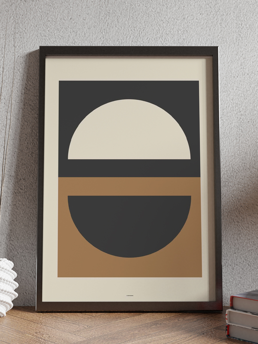 Soyut Abstract Poster Geometrik Duvar Tablosu Çerçevesiz Poster Salon, Mutfak Ve Ofis Duvar Dekoru
