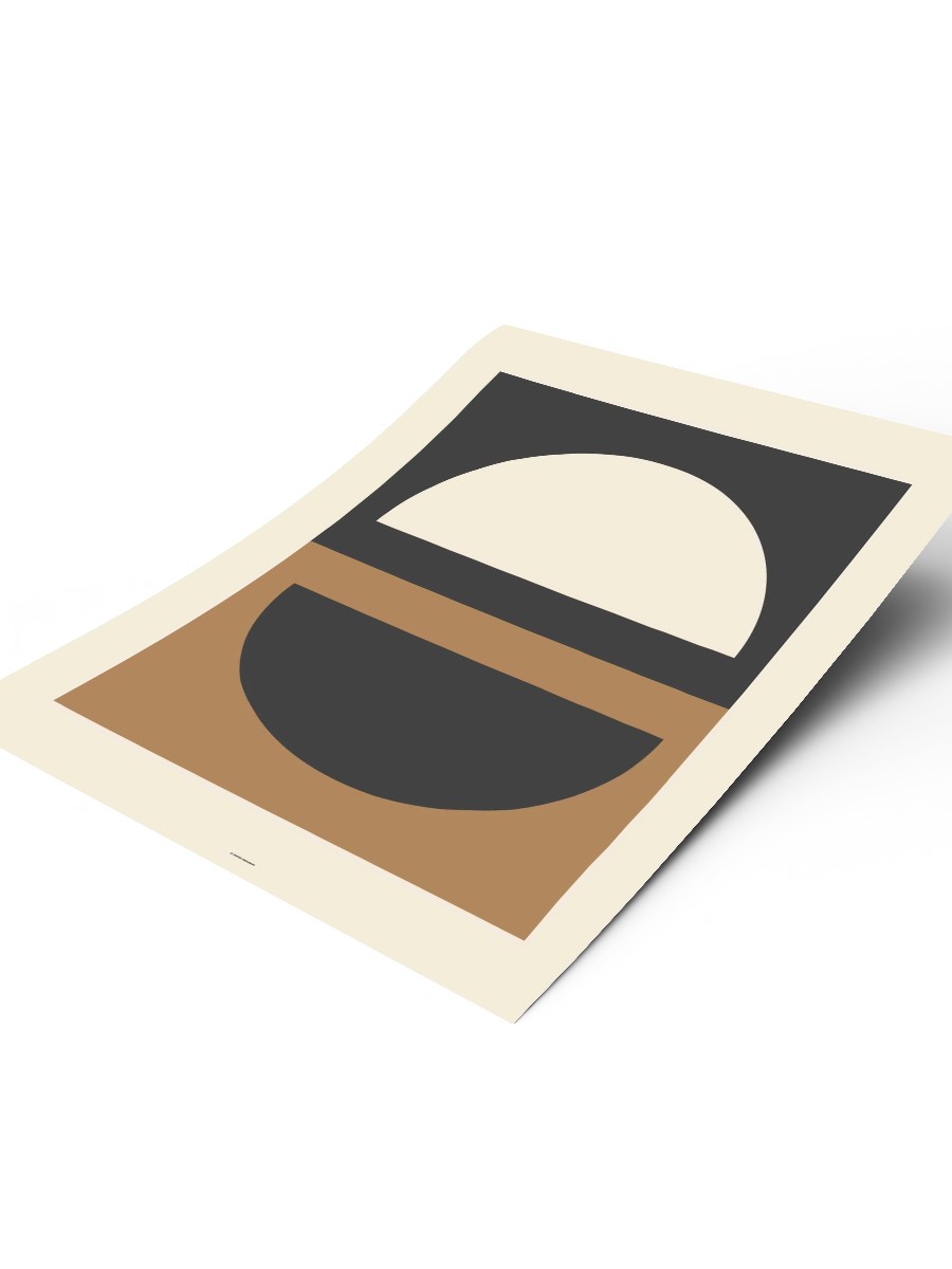 Soyut Abstract Poster Geometrik Duvar Tablosu Çerçevesiz Poster Salon, Mutfak Ve Ofis Duvar Dekoru