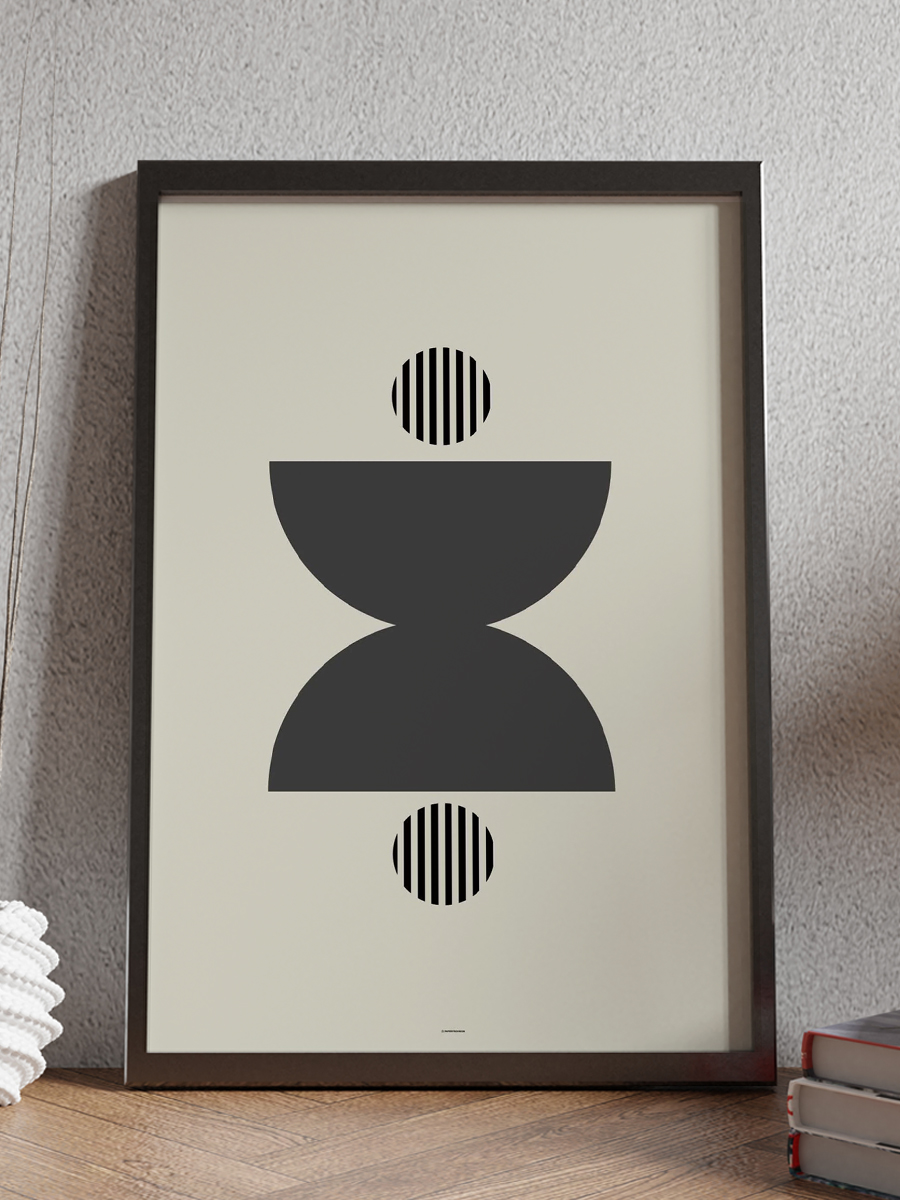 Soyut Abstract Poster Geometrik Duvar Tablosu Çerçevesiz Poster Salon, Mutfak Ve Ofis Duvar Dekoru