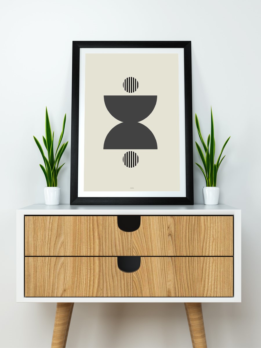 Soyut Abstract Poster Geometrik Duvar Tablosu Çerçevesiz Poster Salon, Mutfak Ve Ofis Duvar Dekoru