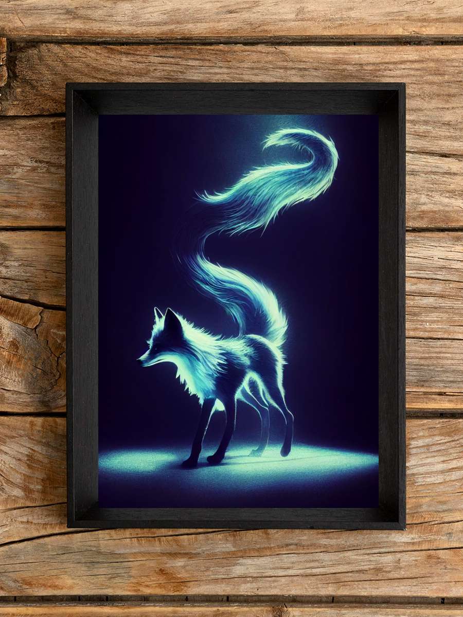 Spectral Fox II Anime Poster Çerçevesiz Yüksek Kalite Anime Duvar Poster