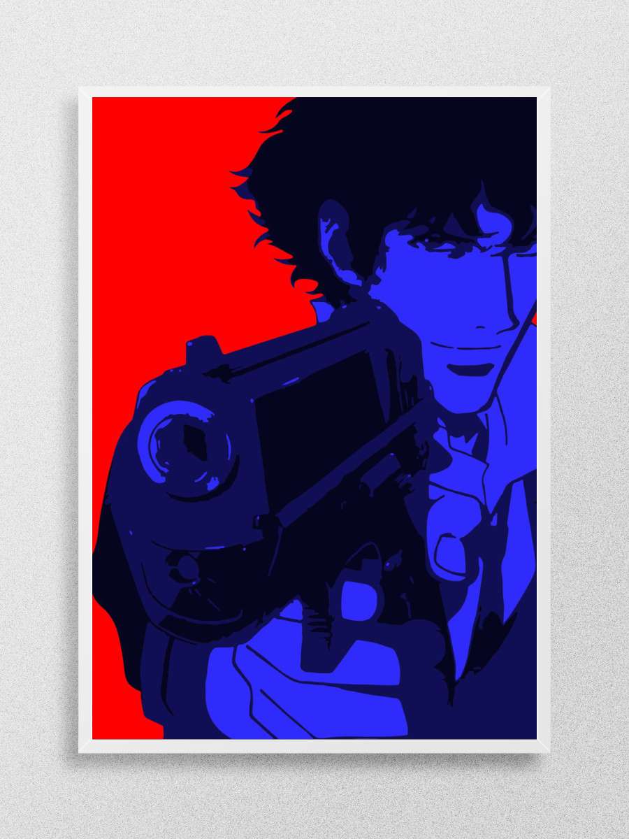 Spike Spiegel pop art Anime Poster Çerçevesiz Yüksek Kalite Anime Duvar Poster