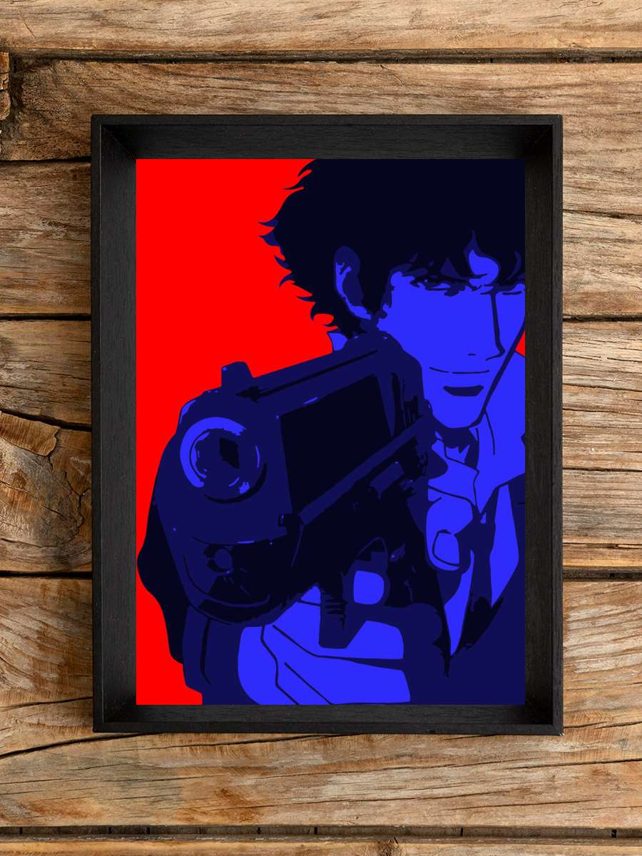 Spike Spiegel pop art Anime Poster Çerçevesiz Yüksek Kalite Anime Duvar Poster