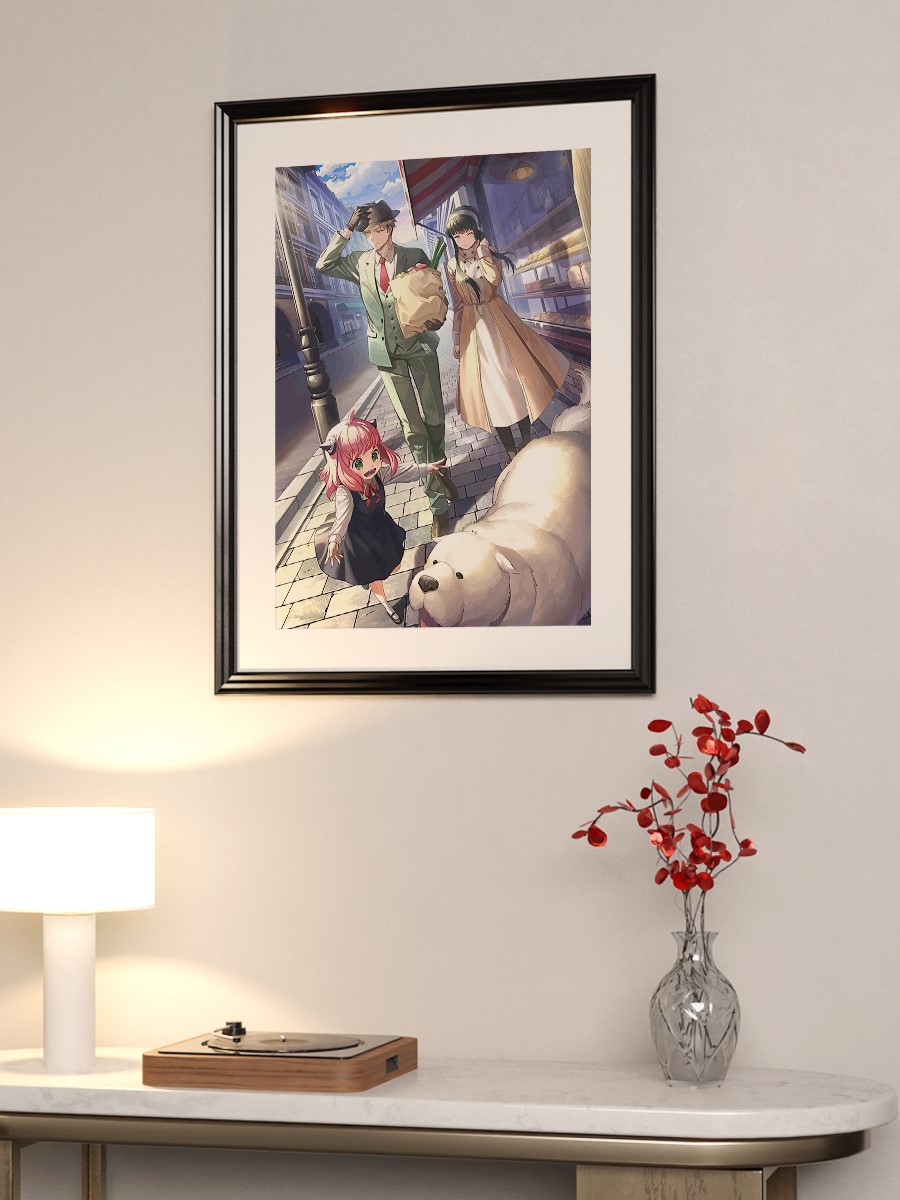 Spy X Family Anime Anime Poster Çerçevesiz Yüksek Kalite Anime Duvar Poster