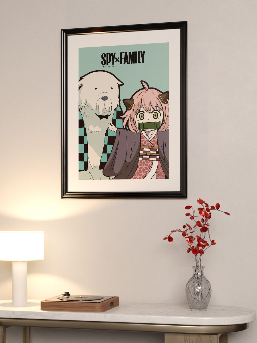 Spy X Family Anya Forger Poster, Çerçevesiz Tv Film Poster