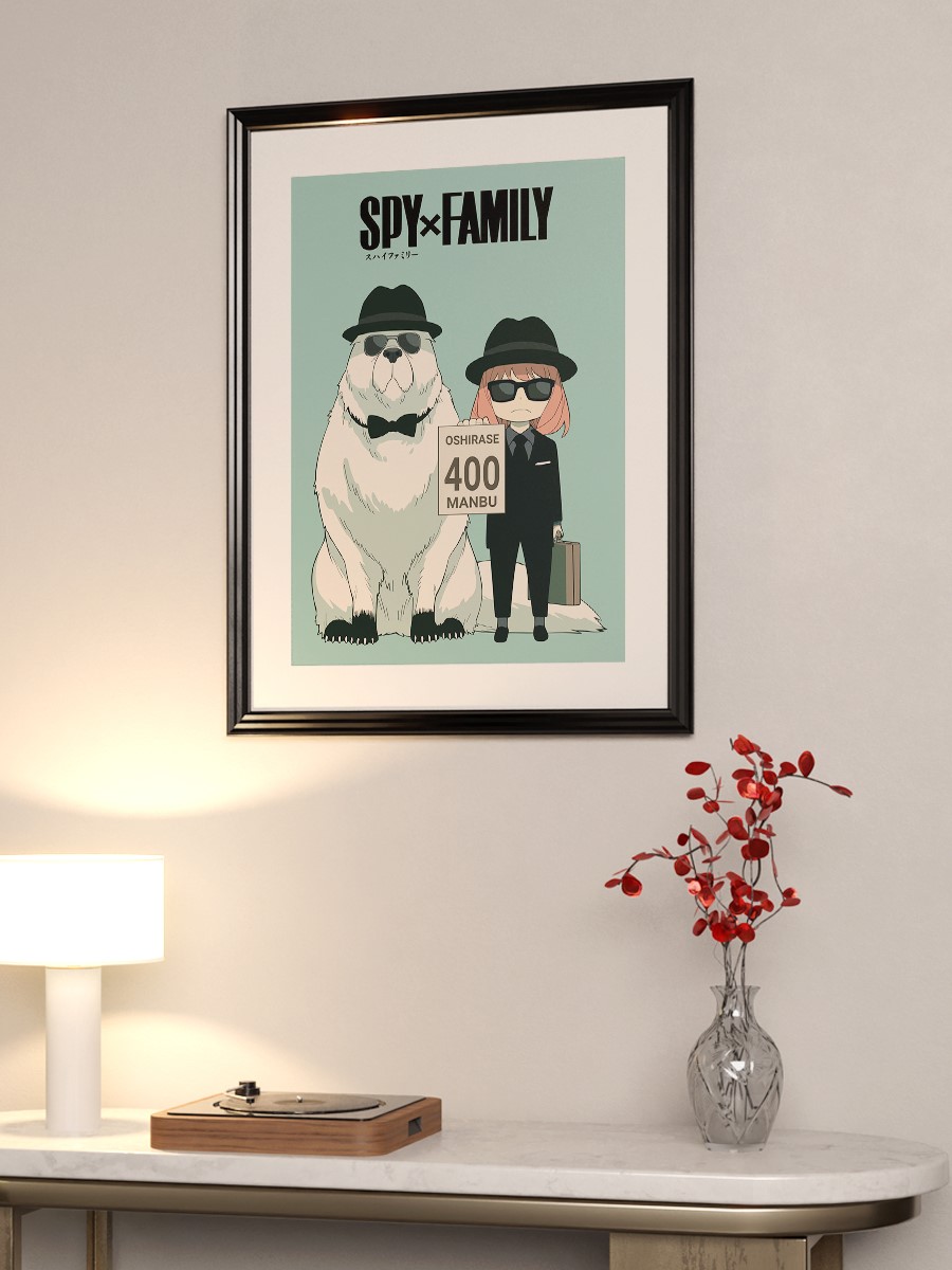 Spy X Family Anya Forger Anime Poster Çerçevesiz Yüksek Kalite Anime Duvar Poster