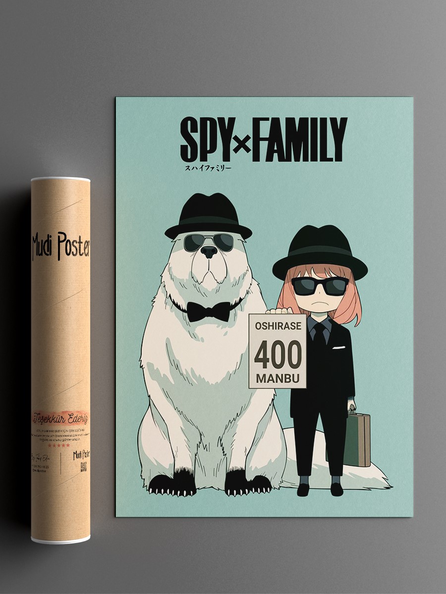 Spy X Family Anya Forger Anime Poster Çerçevesiz Yüksek Kalite Anime Duvar Poster