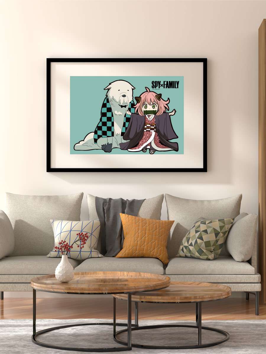 Spy X Family Anya Forger Anime Poster Çerçevesiz Yüksek Kalite Anime Duvar Poster