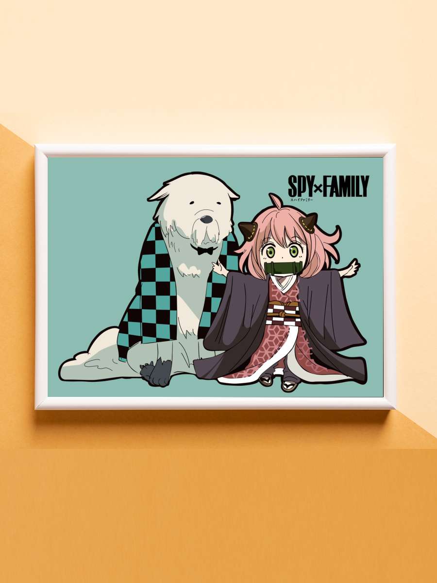 Spy X Family Anya Forger Anime Poster Çerçevesiz Yüksek Kalite Anime Duvar Poster