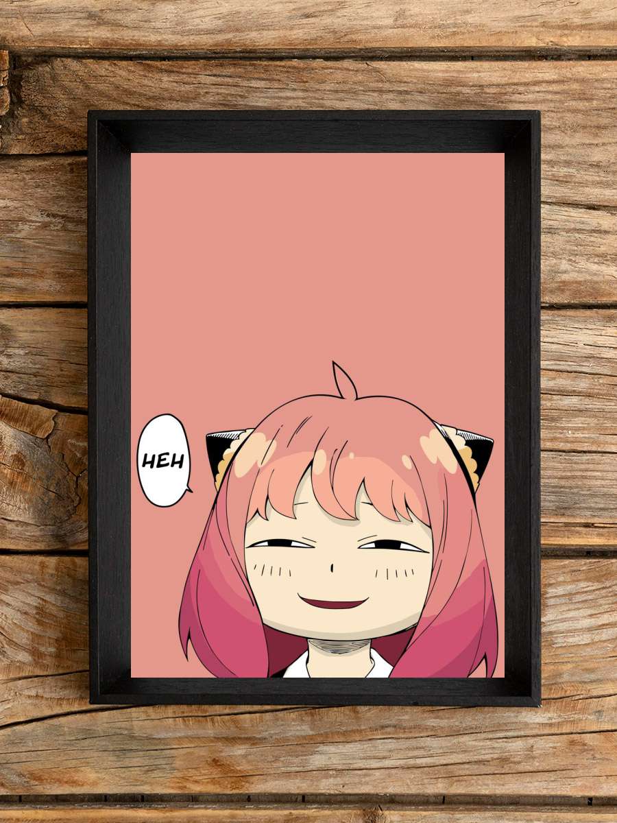 Spy X Family Anya Meme Anime Poster Çerçevesiz Yüksek Kalite Anime Duvar Poster