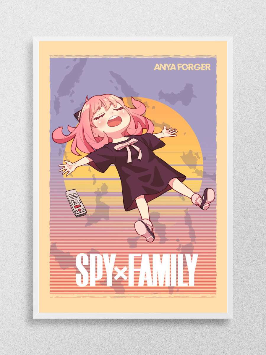 Spy x Family Anya Anime Poster Çerçevesiz Yüksek Kalite Anime Duvar Poster
