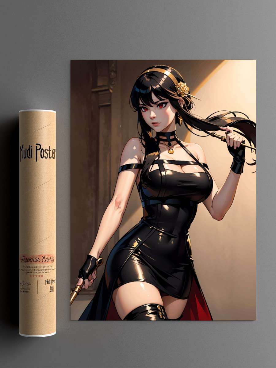 Spy x Family Anime Poster Çerçevesiz Yüksek Kalite Anime Duvar Poster
