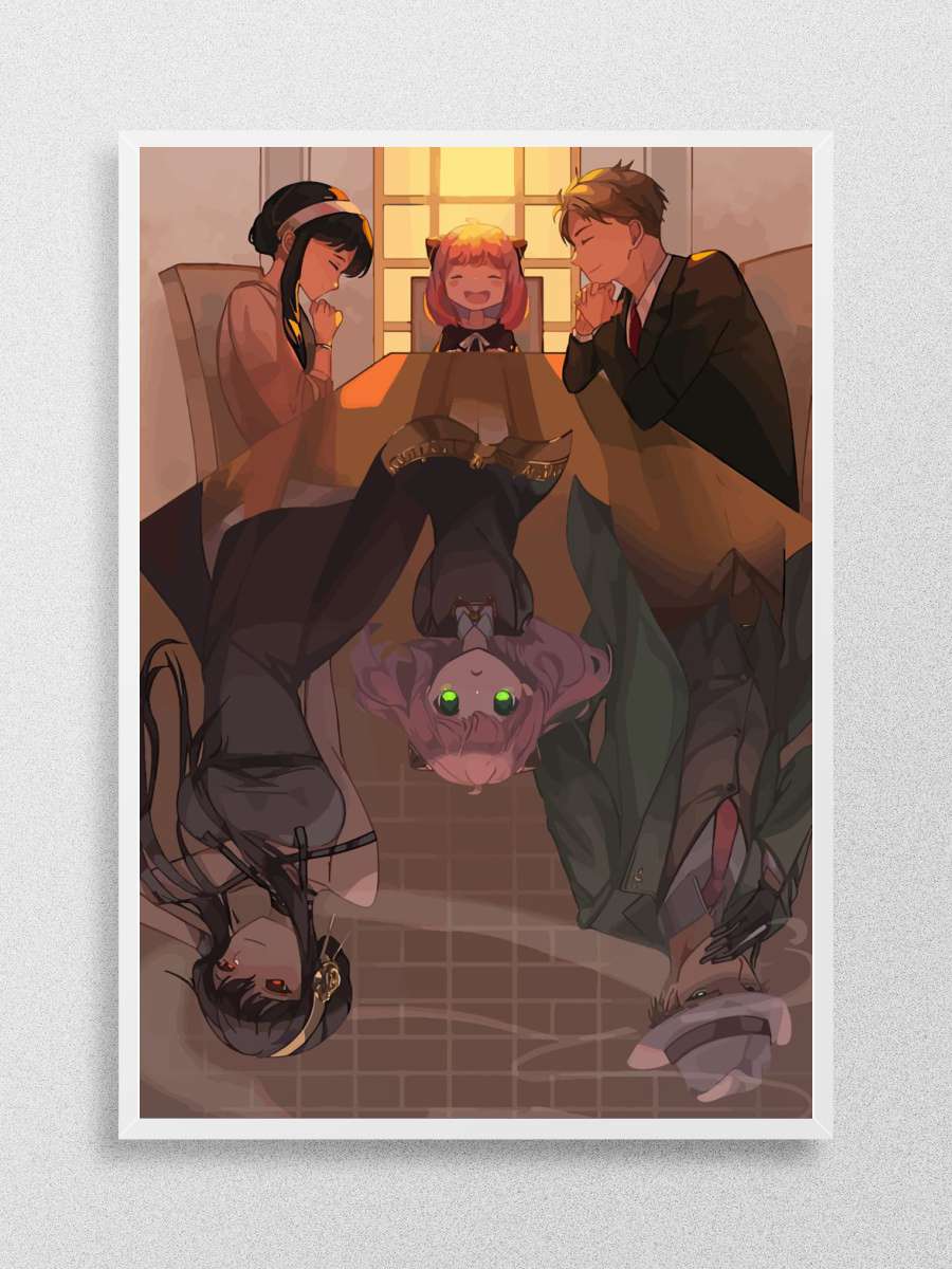 Spy X Family Anime Poster Çerçevesiz Yüksek Kalite Anime Duvar Poster